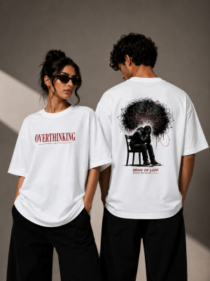 OVERTHINKING Unisex Oversized Classic T-Shirt
