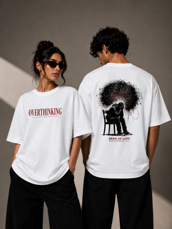 OVERTHINKING Unisex Oversized T-Shirt