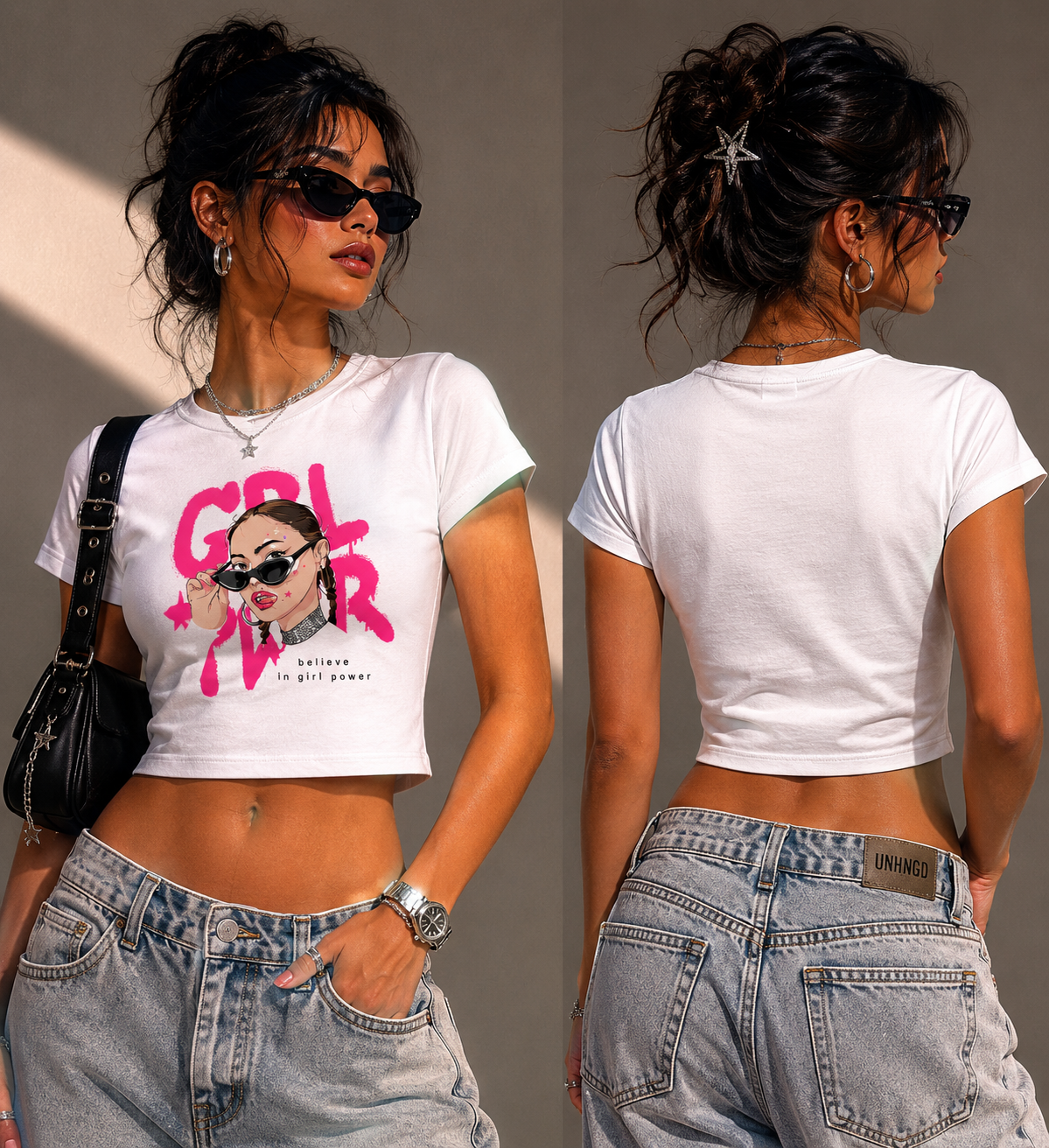 GRL PRW Baby Tee - Image 3
