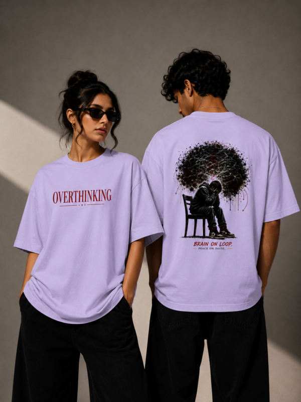 OVERTHINKING Unisex Oversized T-Shirt