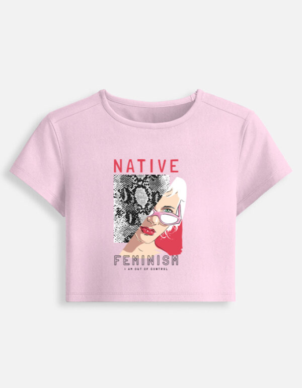Native Feminism Baby Tee