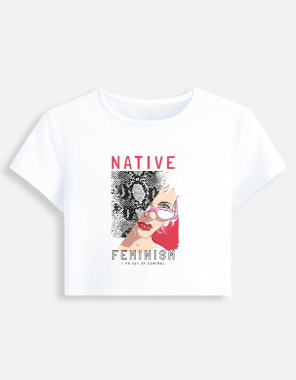 Native Feminism Baby Tee