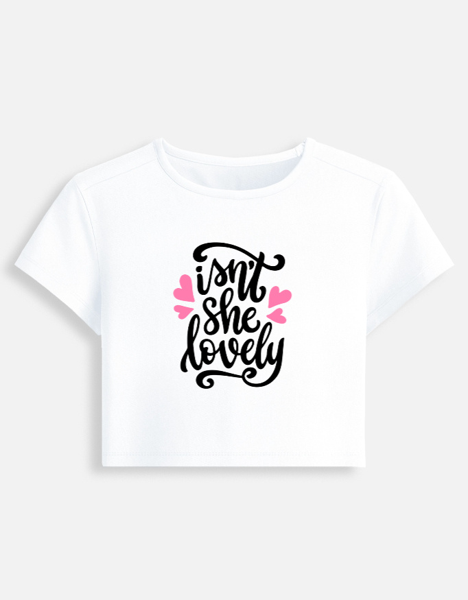 Isn't She Lovely Baby Tee - Image 2