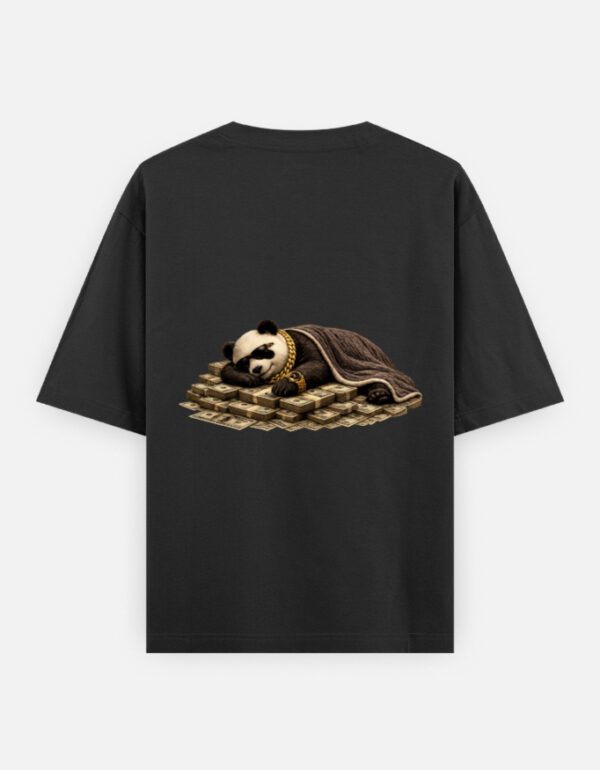 Sleeping Panda Unisex Oversized T-Shirt
