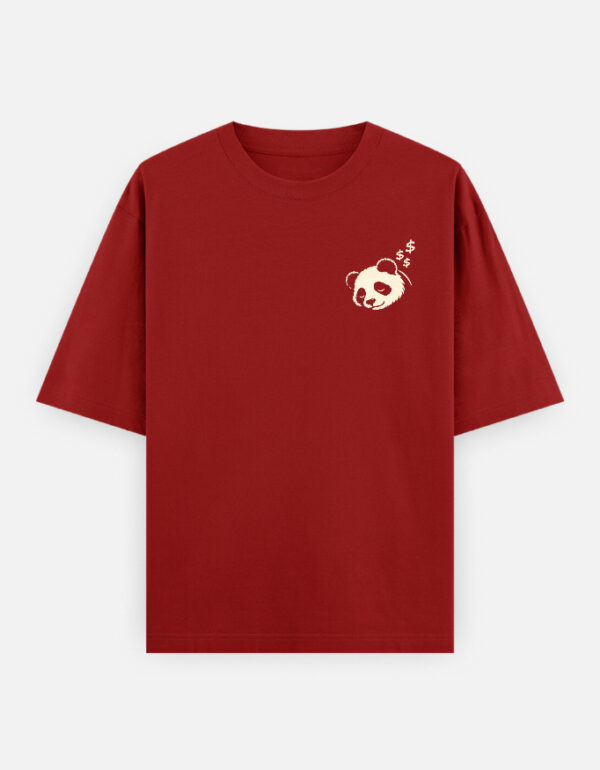 Sleeping Panda Unisex Oversized T-Shirt