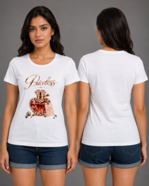 Priceless T Shirt Girls white