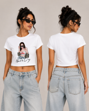 Girl Never Cry Baby Tee