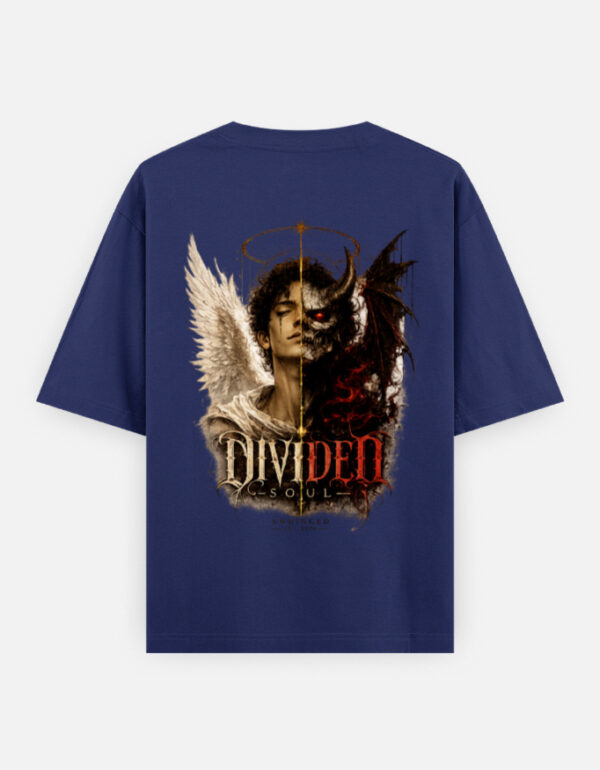 DIVIDED SOUL Unisex Oversized T-Shirt
