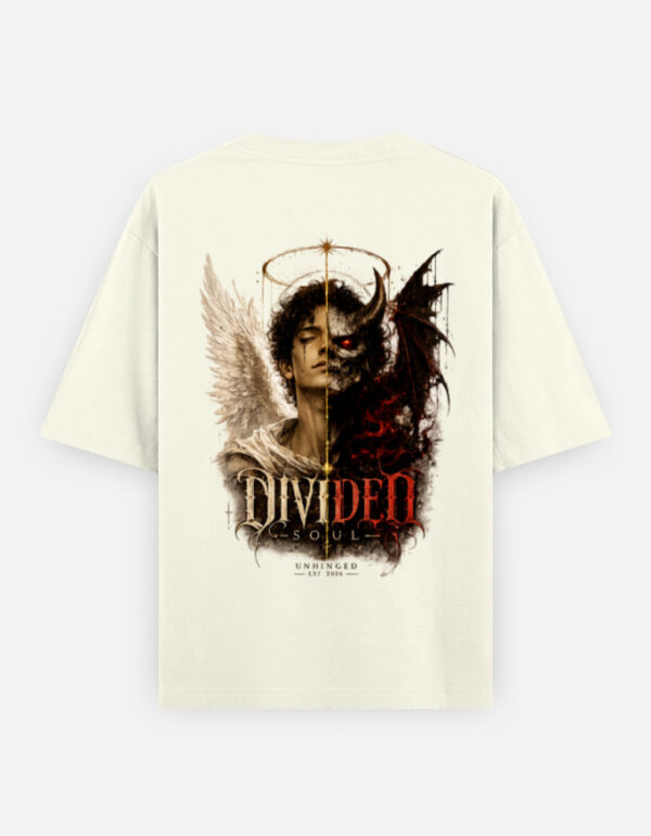 DIVIDED SOUL Unisex Oversized T-Shirt