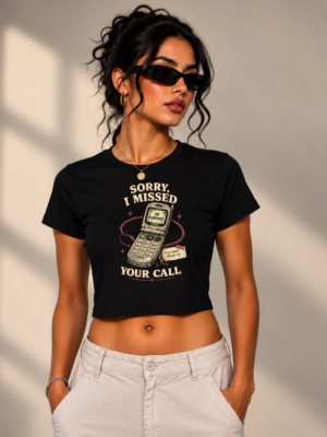 missed Missed Your Call Baby Tee