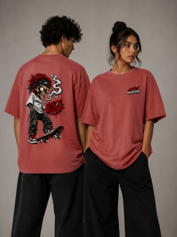 Built To Misbehave Unisex Oversized Classic T-Shirt
